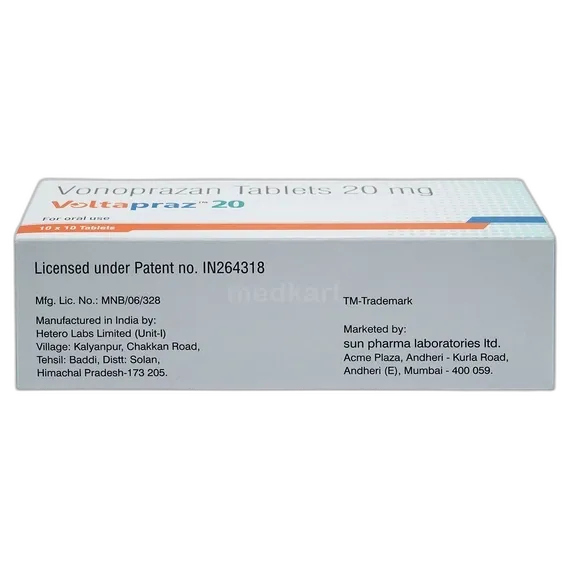 voltapraz 20 tablet 10's